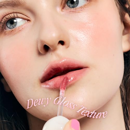 Dasique Pure Water Lip Gloss #12 Chilling Petal – Hydrating, Non-Sticky