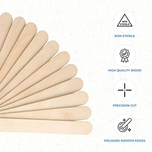 ForPro Premium Medium Wood Applicators, 500-Count Pack of 2