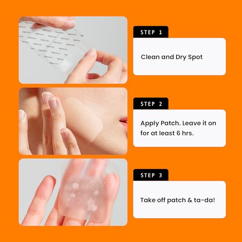 AVARELLE Hydrocolloid Acne Patch Bundle - Vegan Spot Treatment (80CT)