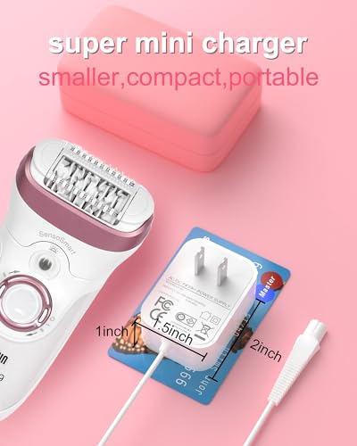 ADRICY Replacement Charger for Braun Silk-épil 9, 7, 5 and FaceSpa Pro