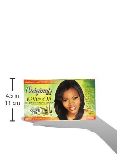 Originals by Africa's Best Olive Oil No Lye Hair Relaxer Kit