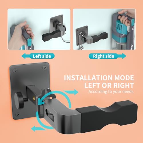 Adjustable Wall Mount for Shark & Dyson Cordless Vacuums