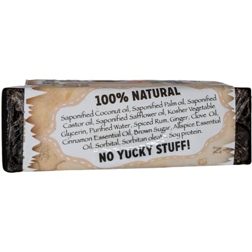 Filthy Pirate Spiced Rum Soap Bar - Natural Handmade Soap