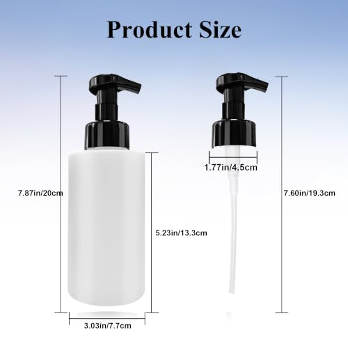 BACTIBLAST 500ml Replacement Foam Bottle for Hot Lather Machine