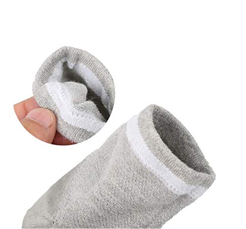 Moisturizing Gel Heel Socks - 3 Pairs for Cracked Heels