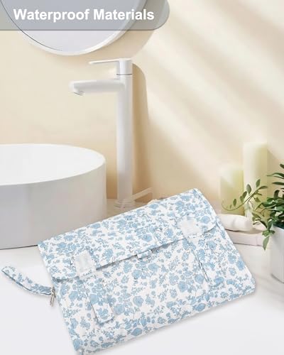 Relavel Large Hanging Toiletry Bag, Waterproof Travel Organizer for Toiletries