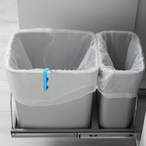 SUPVOX 24-Piece Garbage Bag Holder Clips - Non-Slip Trash Can Bag Clips for Home & Office