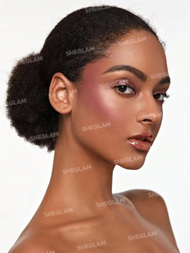 SHEGLAM Snatch N Cream Blush Stick - Plum Wine, Longlasting & High Pigment