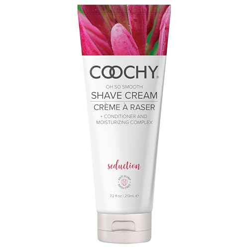 Coochy Seduction Moisturizing Shave Cream for Sensitive Skin - 7.2 oz