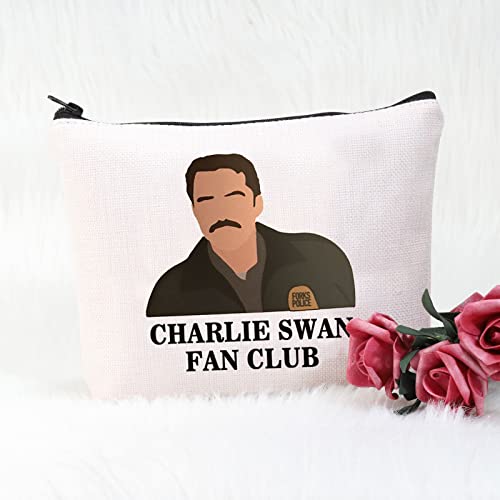 POFULL Vampire Charlie Swan Makeup Bag - Cosmetic & Travel Organizer