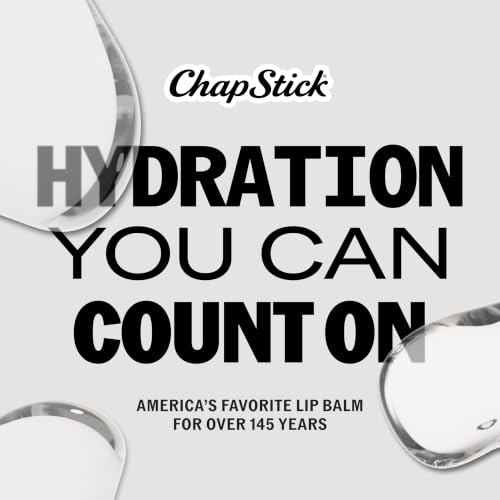 ChapStick Classic Collection Flavored Lip Balm Set with SPF 15 - Pack of 15 Tubes