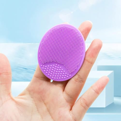 Silicone Face Scrubber Exfoliator - 8 Pack Facial Cleansing Brushes