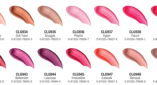 L.A. COLORS High Shine Lip Gloss - Playful CLG936, Moisturizing & Glossy