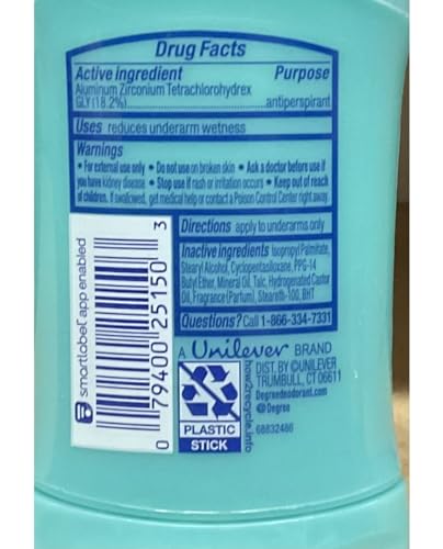 Degree Women Sheer Powder Anti-Perspirant & Deodorant 1.6 oz (Pack of 6)