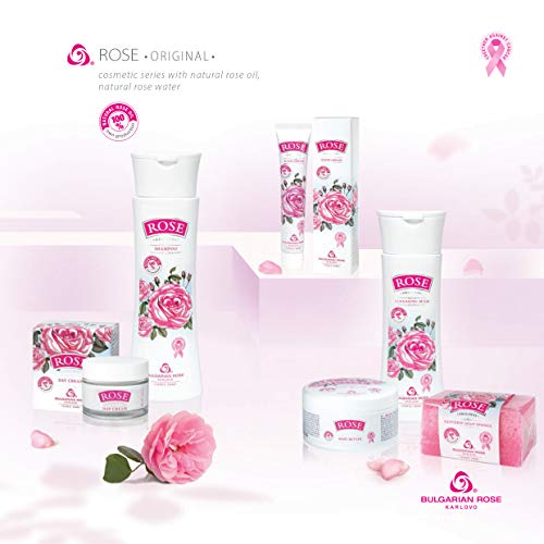 Bulgarian Rose Moisturizing Shampoo with Natural Rose Oil - Hydrating Formula