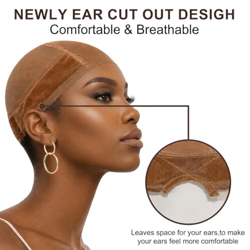 Lace Wig Grip Cap for Glueless with 4x5 Transparent