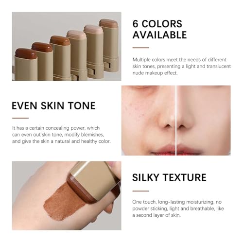 Lulesi Beauty Balm Serum Stick - Hydrating Skin Tint & Concealer