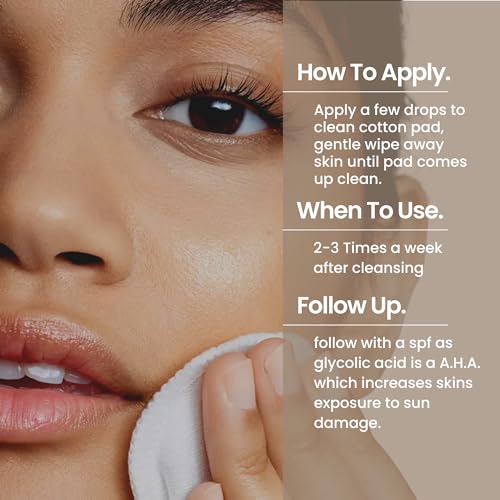 Glycolic Acid Toner 5% for Face - Exfoliating & Anti-Aging