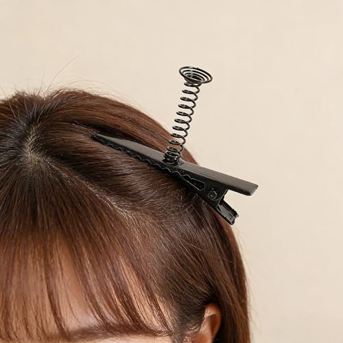 100PCS Duckbill Hair Clips with Springs for DIY Hair Accessories