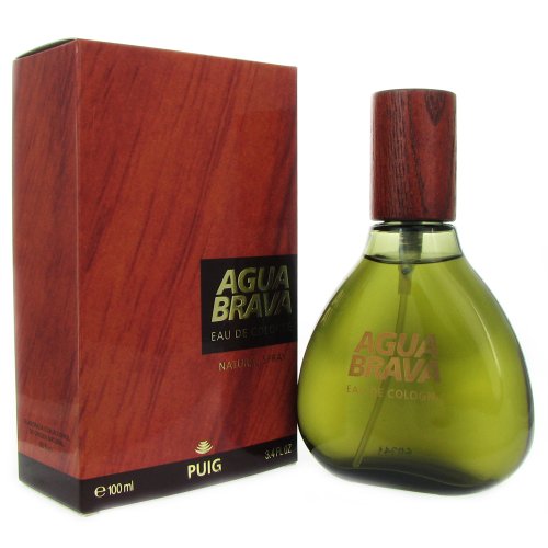 Puig Agua Brava Eau de Cologne Spray for Men, 3.4 oz