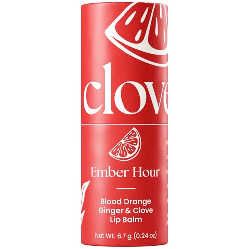 Ember Hour Regenerative Grass-Fed Beef Tallow Lip Balm with Citrus Scent – Moisturizing, Natural Lip Care, 6.7g Jumbo Tube