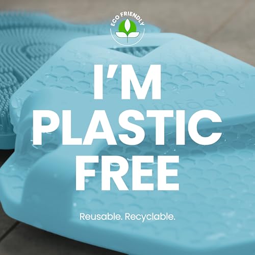 LINTACH Silicone Body Scrubber - Hygienic Exfoliating Shower Loofah