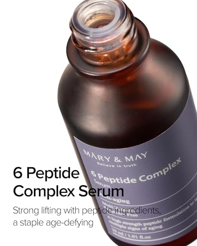 Mary&May 6 Peptide Complex Serum 1.01 fl. oz - Anti-Aging, Fragrance-Free