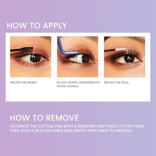 KISS Falscara Eyelash Remover & Lash Adhesive Bundle for Natural Lashes