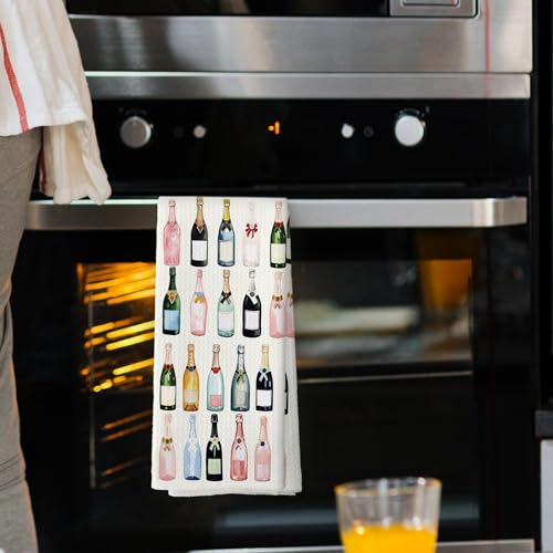 Kitchen Towels 16x24 Inch - Decorative Microfiber Dish Towels