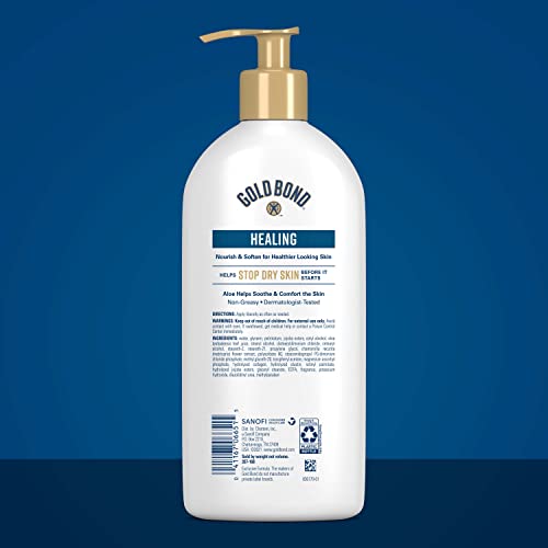 Gold Bond Healing Lotion & Hand Cream with Aloe - 14 oz & 3 oz