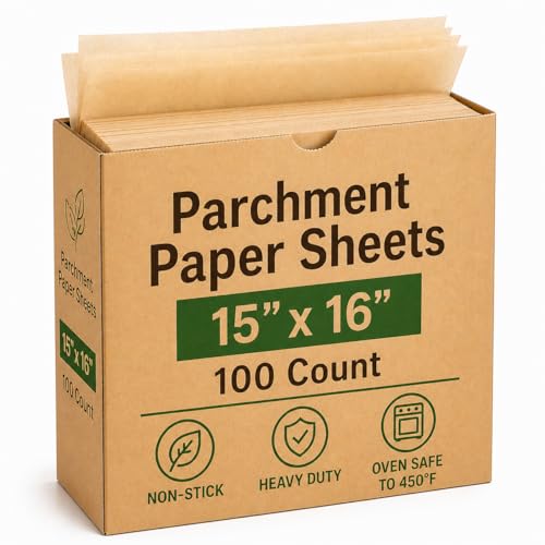 Grease Proof Deli Sheets - 15"x16" (100ct) for Festivals