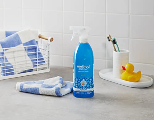Method Antibacterial Bathroom Cleaner Spearmint 28 oz 4-Pack