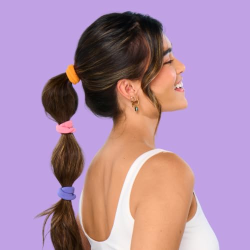 GIMME Medium Hold Seamless Hair Bands - 10 Pack, Multi-Color