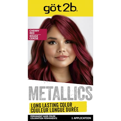 Got2B Metallics Permanent Hair Color M70 Cherry Red - 1 Kit