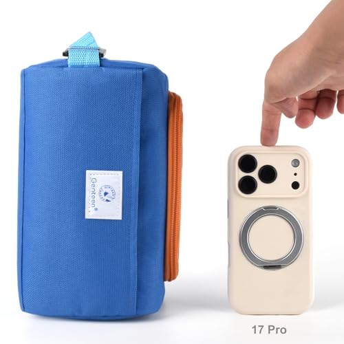 Genteen Insulated Small Cooler Bag with Ice Pack - 3L Leakproof Tote for School, Work, and Travel