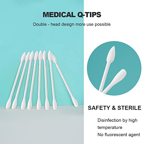 Individually Wrapped Double Tipped Cotton Swabs - 200 Count