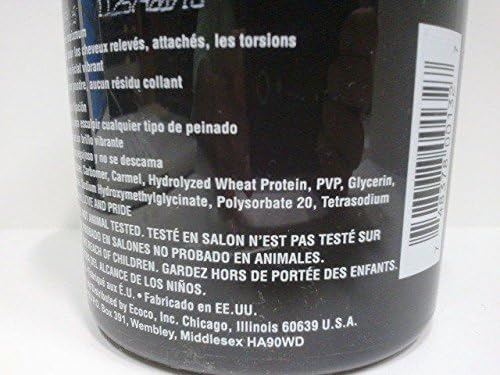 Eco Style Unscented Styling Gel Super Protein 16oz - Flake-Free, Long Lasting Hold