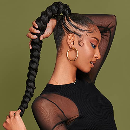 African Pride Olive Miracle Foam Mousse - Non-Flaking Frizz Control, 8.5 oz