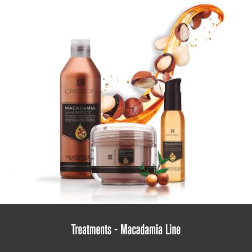 Crioxidil Macadamia Hair Serum 100ml - Anti-Frizz & Split End Repair Oil