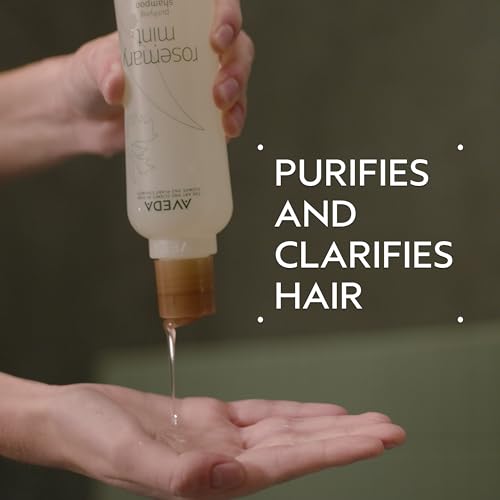 Aveda Rosemary Mint Purifying Shampoo for Normal to Oily Hair - 97% Naturally Derived