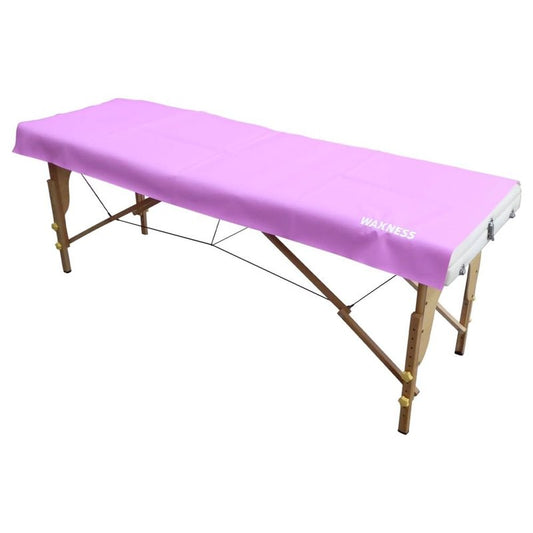 Waxness Non-Sticky Sugaring and Waxing Pad – 72 x 27 Inch size, Hot Pink Colour – Reusable Polyurethane Cover for Waxing and Treatment Tables