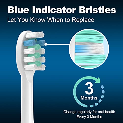 5-Pack Toothbrush Replacement Heads for WaterPik Sonic Fusion