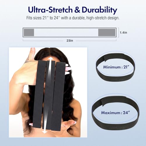 Elastic Velcro Lace Melting Edge Band for Wig Styling - 1 Pc