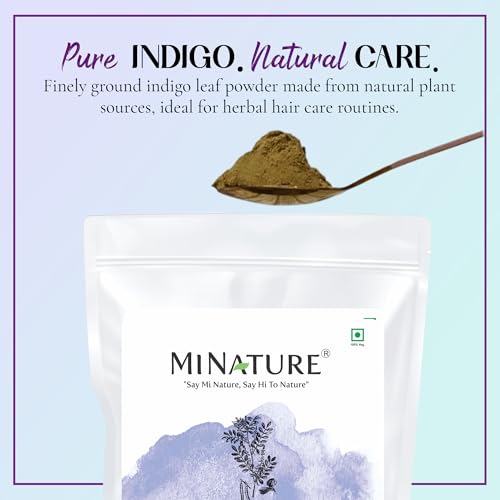 4 oz Indigo Powder (Natural Indigofera Tinctoria) Hair Dye - Rajasthani mi nature