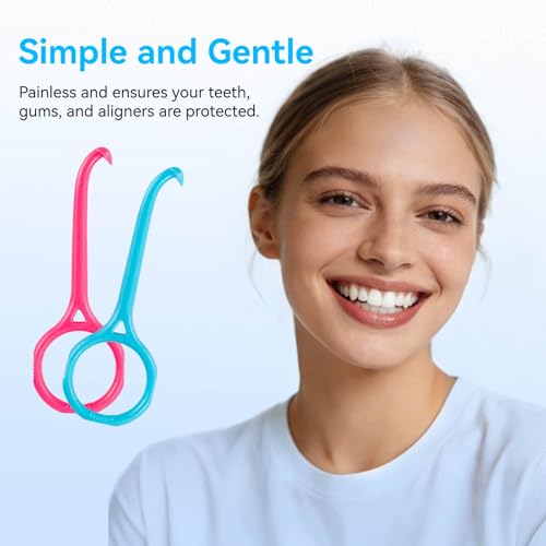 15PCS Clear Aligner Removal Tool for Invisalign - Ergonomic & Gentle