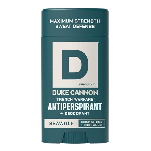 Duke Cannon Seawolf Aluminum-Free Deodorant for Men - 3 oz