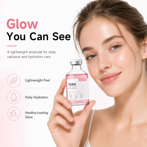 FullMeet PDRN Pink Silk Peptide Ampoule - Hydrating Collagen Face Serum