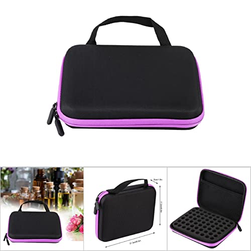 Gavigain 63-Slot Essential Oil Carrying Case - Portable EVA Hard Shell Organizer