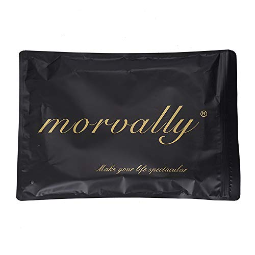 Morvally 23" Long Wavy Wig with Bangs - Ash Brown Heat Resistant Fiber