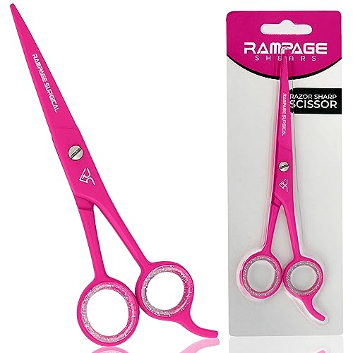 Rampage Surgical Professional 6.5" Pink Japanese Hairdresser Scissors B-4